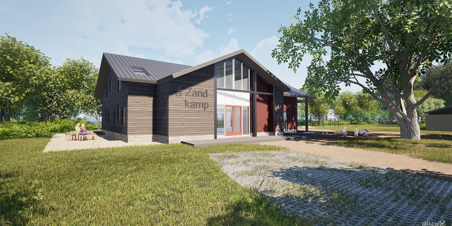 Zorg woningen , kamphuis, de Zandkamp, Ermelo