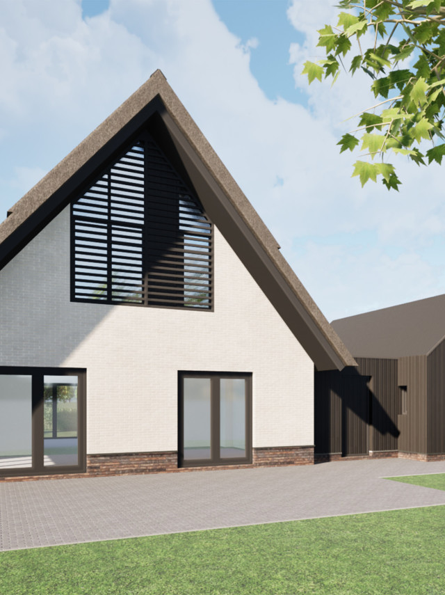 nieuwbouw bedrijfswoning in Ermelo
