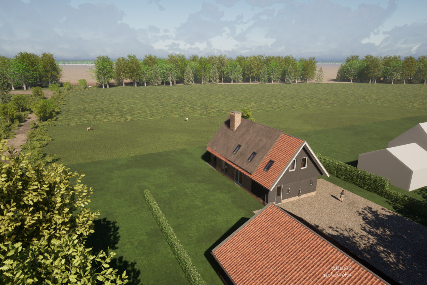nieuwbouw luxe woonvilla Garderen