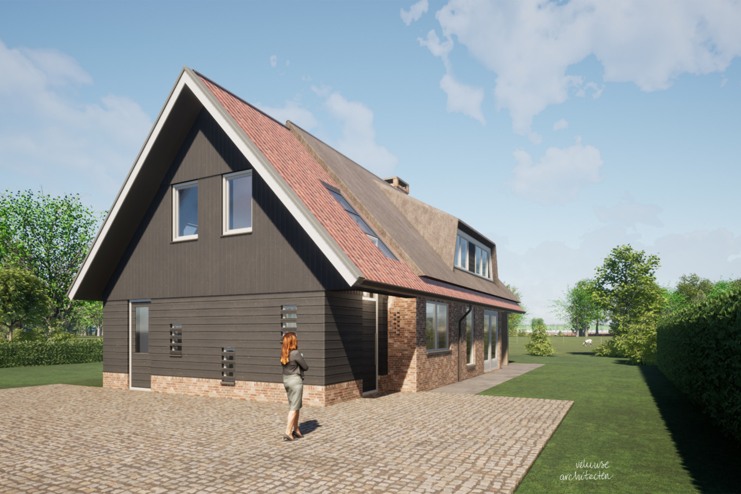 nieuwbouw luxe woonvilla Garderen