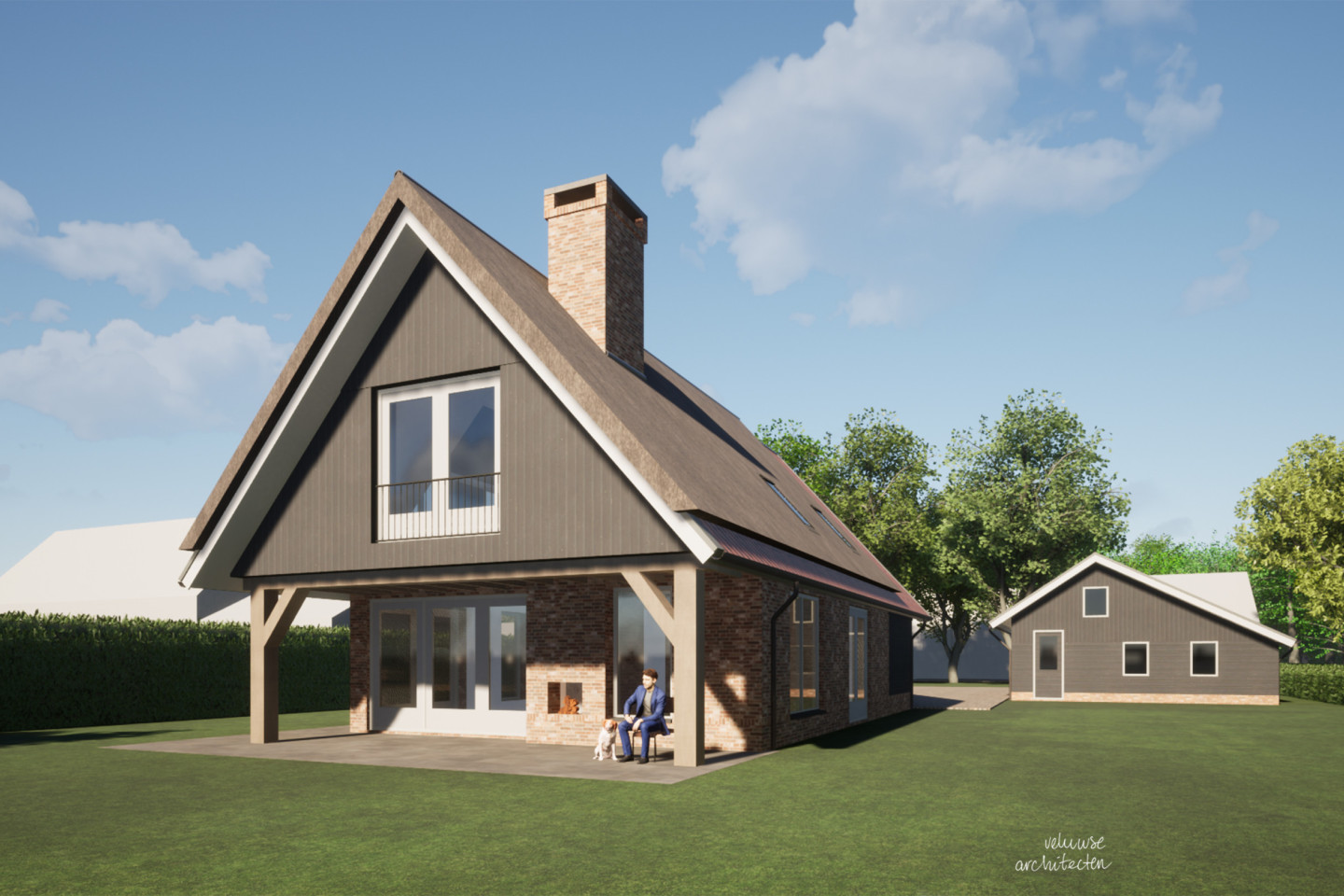 nieuwbouw luxe woonvilla Garderen